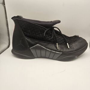 Nike Air Jordan 15 Retro 2017 Stealth 10 881429-001 OG XV Black AUTHENTICATED